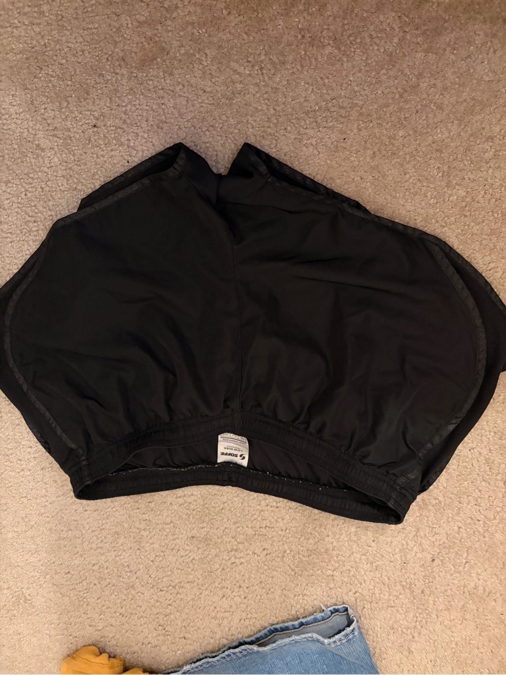 Soffe Black Athletic Women's Shorts